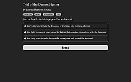 Trial of the Demon Hunter