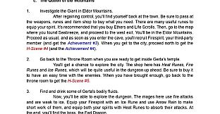 Giant Wishes: Memories - Guide