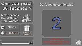 Can you reach 60 seconds