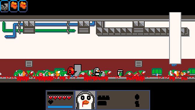 Penguin with a Pumpgun