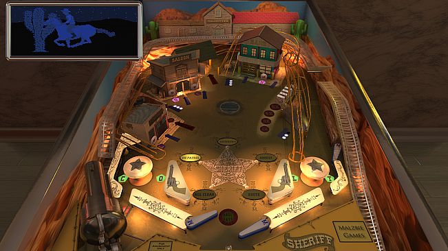 Malzbie's Pinball Collection - Sheriff Table