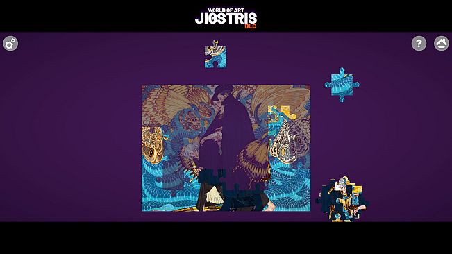 WORLD OF ART JIGSAW PUZZLES: PIXELART BY NUMBERS