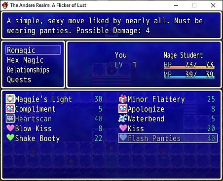 The Andere Realm: A Flicker of Lust