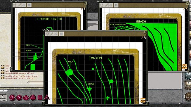 Fantasy Grounds - Sci-fi Themed Maps