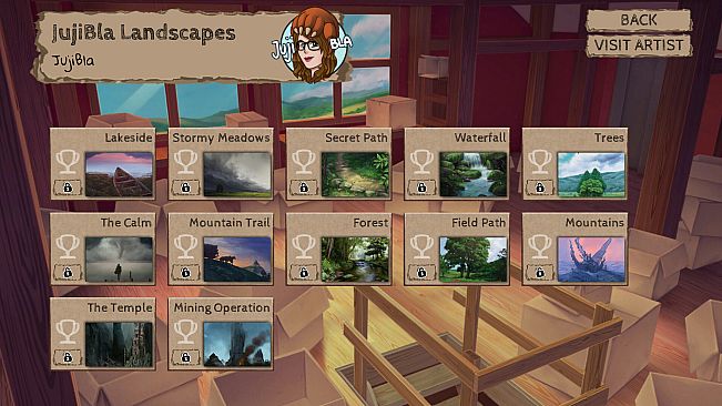 DACHstudio Puzzle Box - JujiBla Landscapes