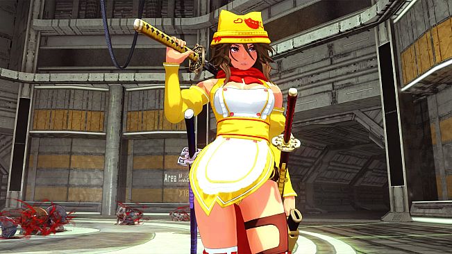 OneeChanbara ORIGIN - Exclusive Aya Costume: Dream Hostess Aya Omelet Yellow