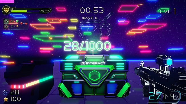 Neon One-Man Army