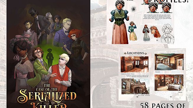 Artbook - The Case of the Serialized Killer