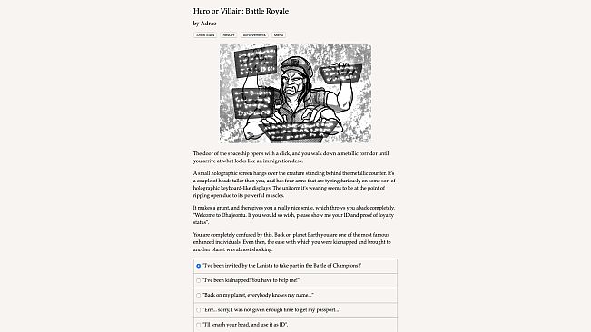 Hero or Villain: Battle Royale