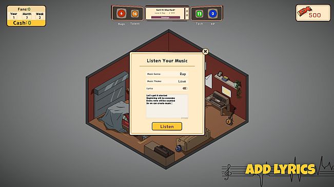 Music Producer Tycoon