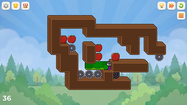 Apple Worm: Logic Puzzle