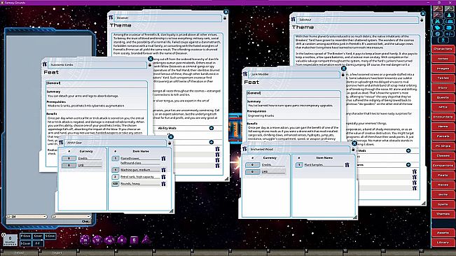 Fantasy Grounds - Star System Set: Frentellis B "The Breaker's Yard" (FULL SET)