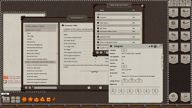 Fantasy Grounds - Dungeon Crawl Classics Horror #5: Creep, Skrag, Creep! (DCC)