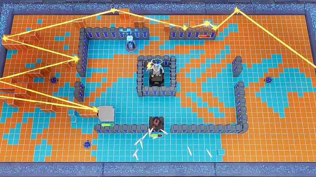 Fighting for Land / 打怪兽抢领地