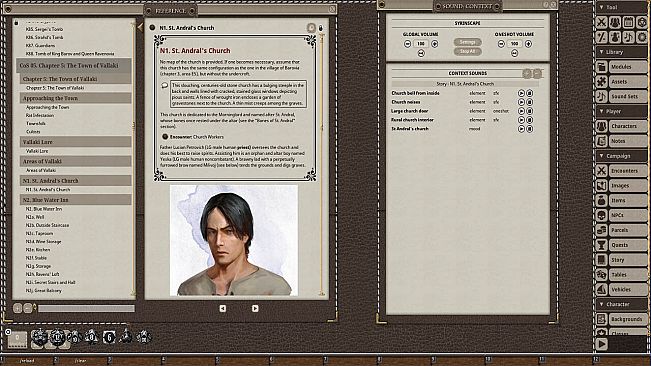 Fantasy Grounds - D&D Curse of Strahd - Syrinscape Sound Link Pack