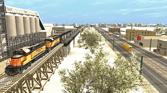 Trainz 2019 DLC: Season Town Northern Rail Road Route