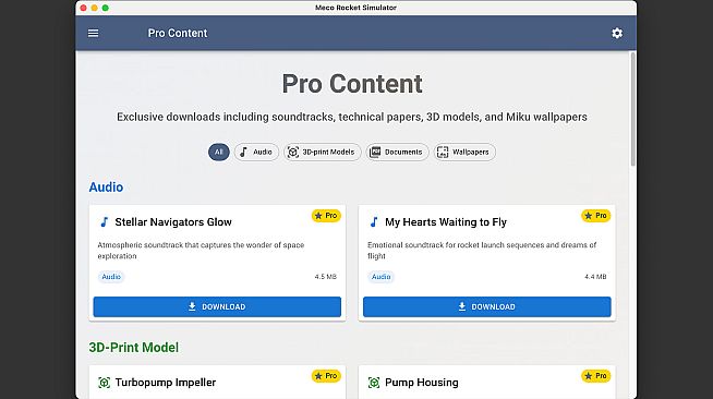 Meco Rocket Simulator (Pro DLC)