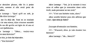 Les 4 Alice: Lorange Journey (Ebook)