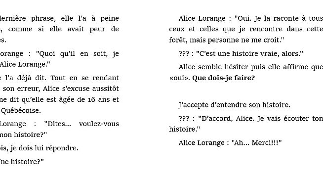 Les 4 Alice: Lorange Journey (Ebook)