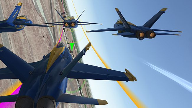 Blue Angels Aerobatic Flight Simulator