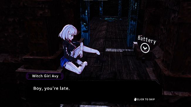 Witch girl got killed.