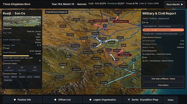 Three Kingdoms Born