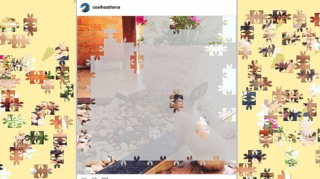 Athena, the rabbit - Jigsaw Puzzle