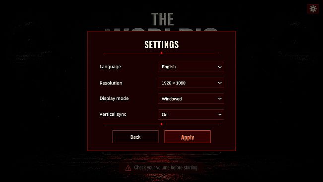 The World's Shortest Horror Game