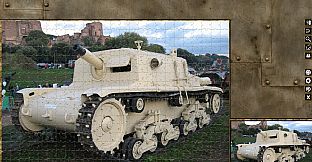 Pixel Puzzles WW2 Jigsaw - Pack: Italian Tanks