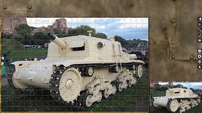 Pixel Puzzles WW2 Jigsaw - Pack: Italian Tanks