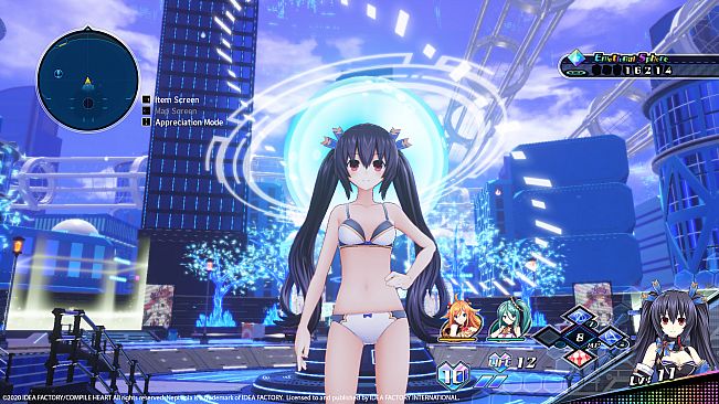 Neptunia Virtual Stars - Swimsuit Outfit: Goddess Set