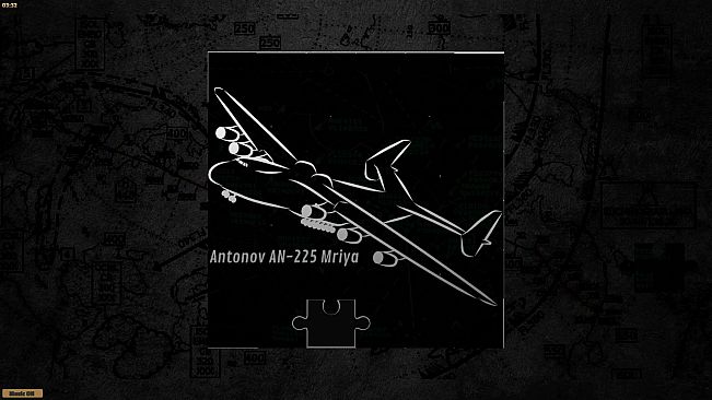 LineArt Jigsaw Puzzle - Airplanes