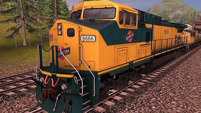 Trainz 2019 DLC: Chicago North Western GE Dash 9 44CW