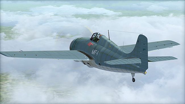 FSX Steam Edition: Grumman F4F Wildcat & Martlet Add-On
