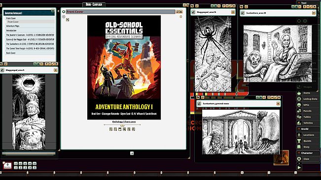 Fantasy Grounds - Old-School Essentials Adventure Anthology 1