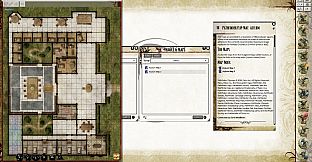 Fantasy Grounds - Pathfinder Flip-Mat: Asylum (Map Pack)
