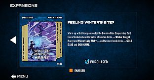 Dresden Files Cooperative Card Game - Winter Schemes