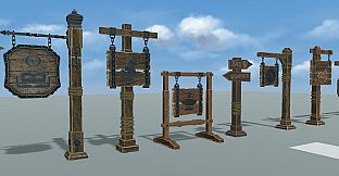 RPG Developer Bakin Modular Medieval Signs