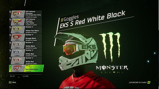 Monster Energy Supercross - Redfire Custom Rider Pack