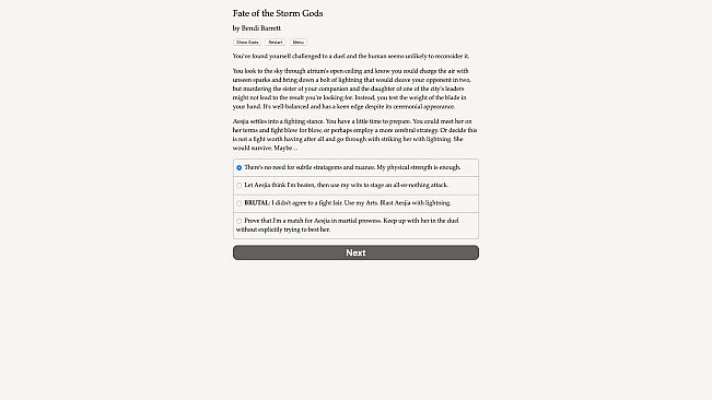 Fate of the Storm Gods