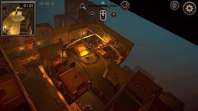 Hidden Castle Top-Down 3D