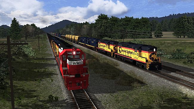 Train Simulator: B&O Mountain Subdivision: Cumberland - Grafton Route Add-On