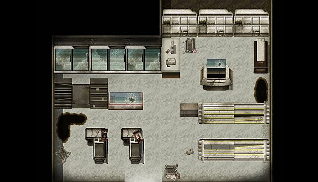 RPG Maker MZ - KR Urban Decay Interior Tileset