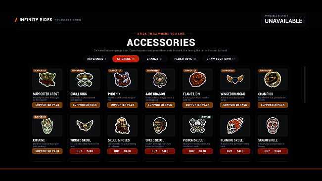 Motorcycle Ride: Infinity - Supporter Pack