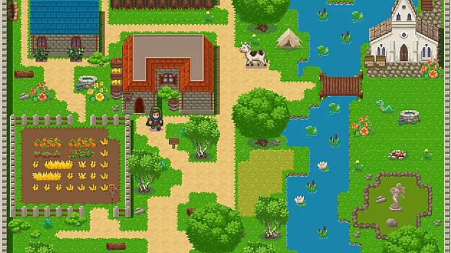 RPG Maker MZ - The Story of Pixels Sunny Village