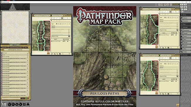 Fantasy Grounds - Pathfinder RPG - Map Pack - Urban Sites