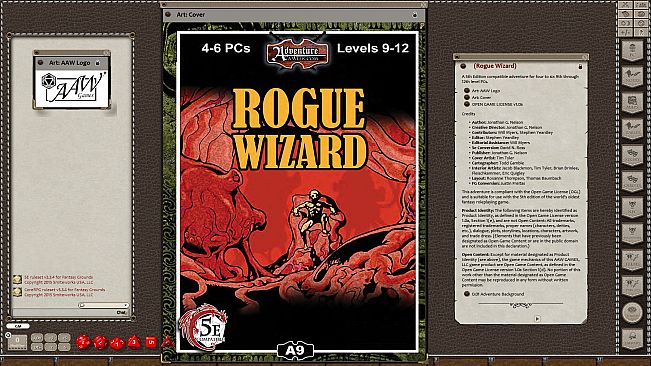 Fantasy Grounds - A09: Rogue Wizard (5E)
