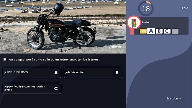Réussir : Code de la Route Spécial Moto (French Highway Code)