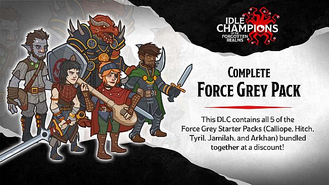 Kompletny pakiet Force Gray