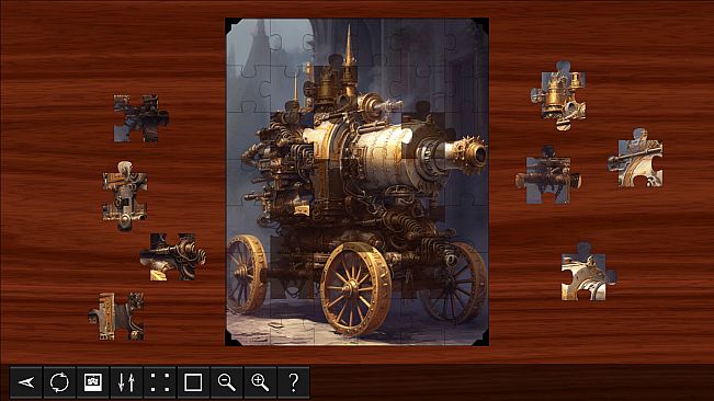 Steampunk Jigsaw Puzzles - The Great Battle